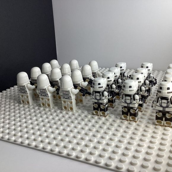 Star Wars minifigures Scout Troopers Snow Troopers LOT 24 minifigs total - Picture 6 of 8